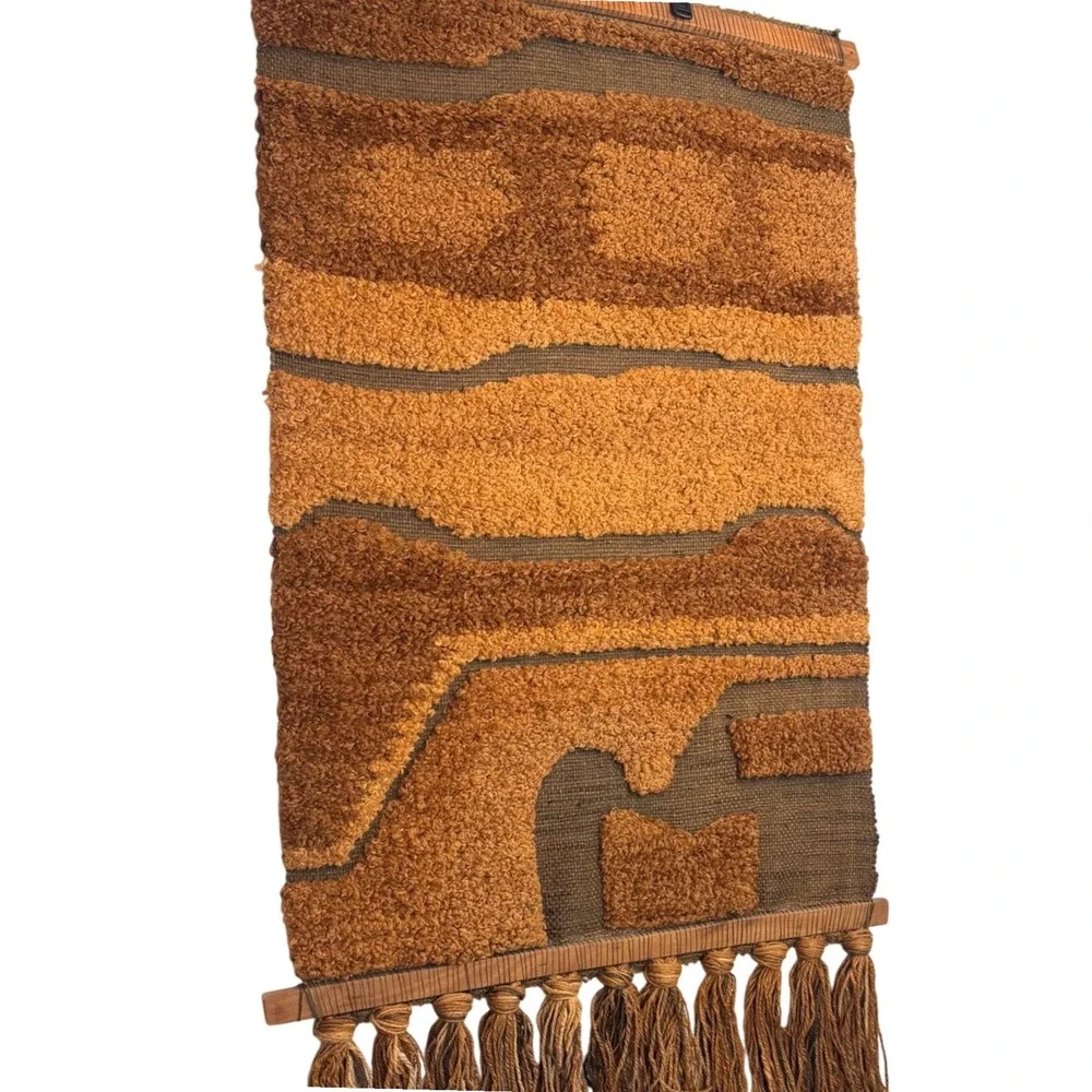 1960's MCM Textured Wall‎ Tapestry - *RARE*